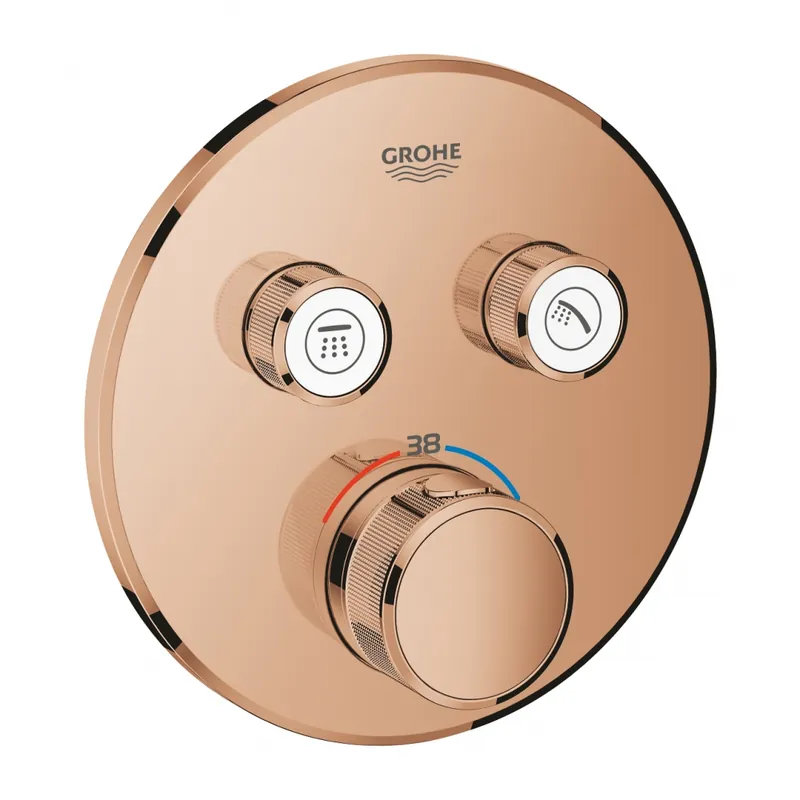 Rendeld meg most GROHE Grohtherm SmartControl termosztátos színkészlet, warm sunset 29119DA0Grohe