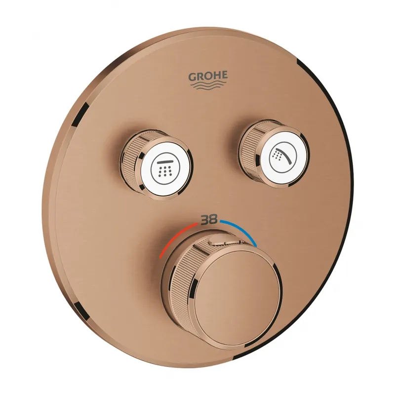Különleges ajánlat GROHE Grohtherm SmartControl termosztátos színkészlet, matt warm sunset 29119DL0Grohe