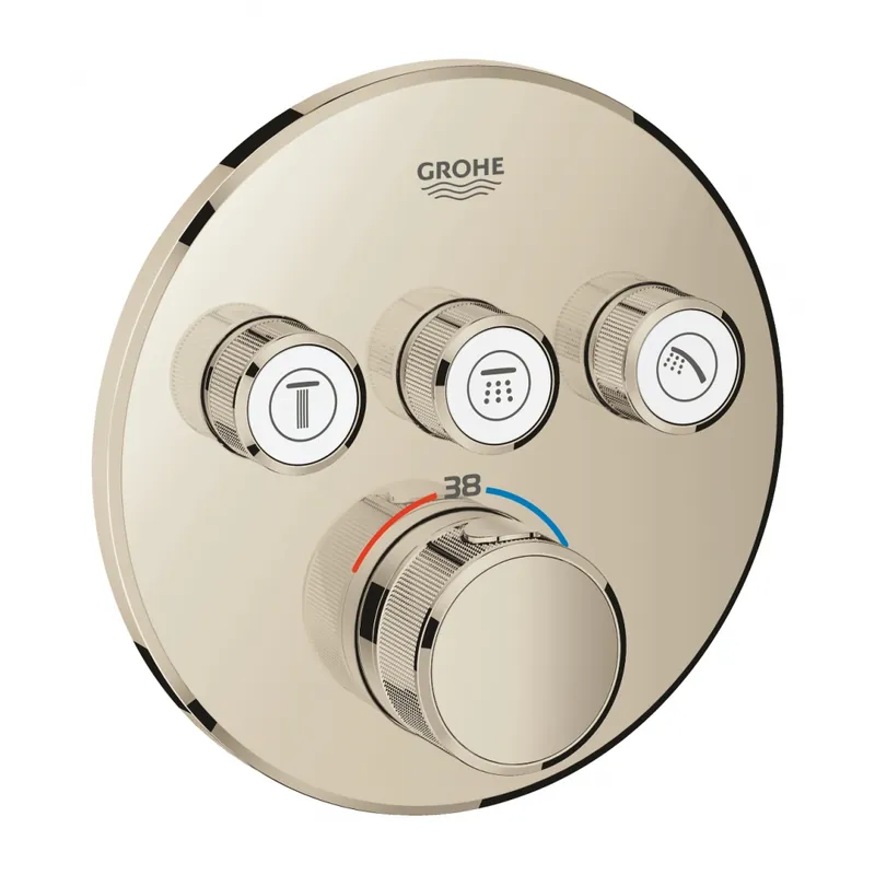 GROHE Grohtherm SmartControl termosztátos színkészlet, fényes nikkel 29121BE0Grohe Kiárusítás
