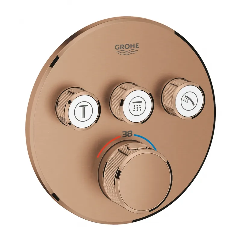 Újdonság GROHE Grohtherm SmartControl termosztátos színkészlet, matt warm sunset 29121DL0Grohe