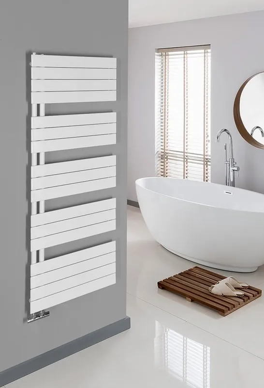 Szuper ajánlat AQUALINE MILI fürdőszobai radiátor, 600x1510mm, 775W, fehér DC640TAqualine