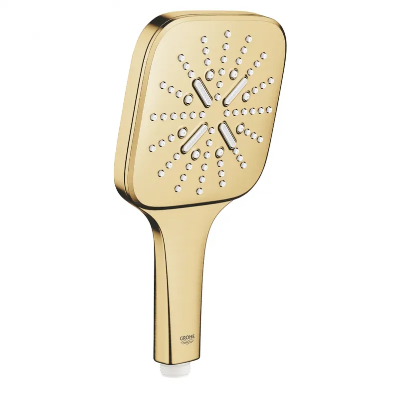 Vedd meg most GROHE Rainshower SmartActive 130 Cube Kézizuhany, 3 féle vízsugárral 9,5 l, matt cool sunrise 26582GN0Grohe