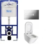 Akció Roca Duplo falsík alatti wc tartály komplett szett SZP-RC7 (A890090020, A890096001, A34647L000, A801470004)Roca