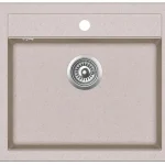 Utolsó esély Evido QUADRO 6 gránit mosogató, homok 105541Evido