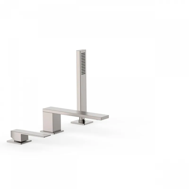 Expressz szállítás Tres Slim Exclusive prembe építhető kádtöltő csaptelep, steel 20216103ACTres