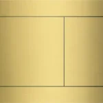 ALCA (Alcaplast) FUN-BRASS Nyomólap a falsík alatti szerelési rendszerekhez, sárgarézAlcaplast Kiárusítás