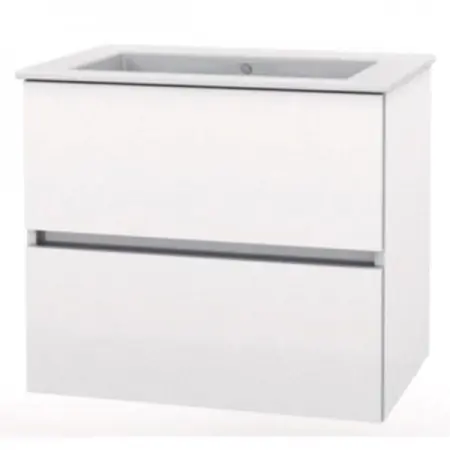 Korlátozott ajánlat Roca Cube 65-ös mosdószekrény mosdóval fehér A851198806Roca