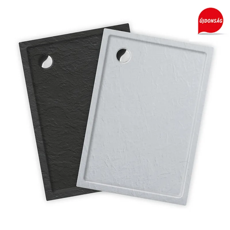 Népszerű Roltechnik Flat Stone Effect téglalap alakú zuhanytálca (beépíthető, fehér, 120x100 cm, 8000331)Roltechnik