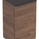 Legnépszerűbb Geberit Smyle Square oldalsó szekrény, egy ajtóval, balra nyíló, 36x60x32.6cm, melaminos faszerkezet feketedió hickory 500.360.JR.1Geberit