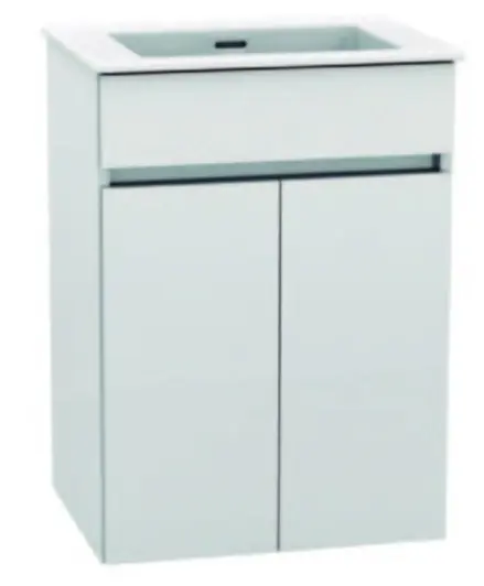 Roca Unik Cube Compact 60-as mosdószekrény mosdóval fehér A851201806Roca Szezonális akció