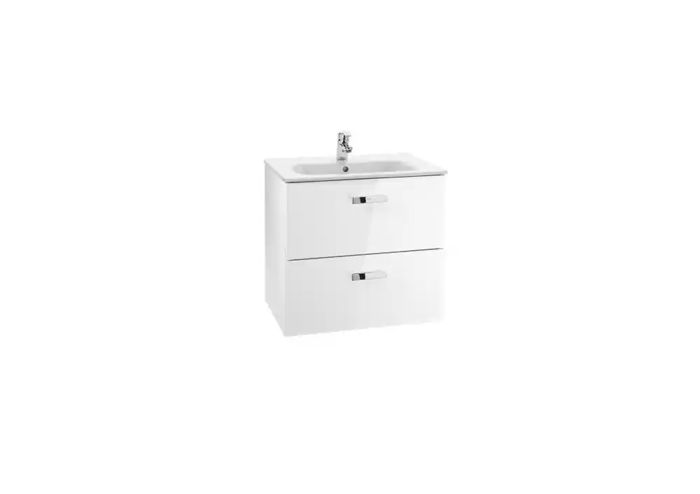 Roca Victoria Basic 60 cm fürdőszoba bútor mosdóval, fényes fehér A855854806Roca Legkelendőbb