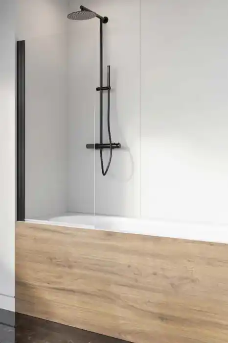 Ajánlat Radaway NES Black PNJ I 90 B kádparaván, balos 10011090-54-01LRadaway