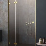 Radaway Essenza Pro Gold DWJ 120 B zuhanyajtó, arany színű zsanér 10099120-09-01LRadaway Olcsóbb