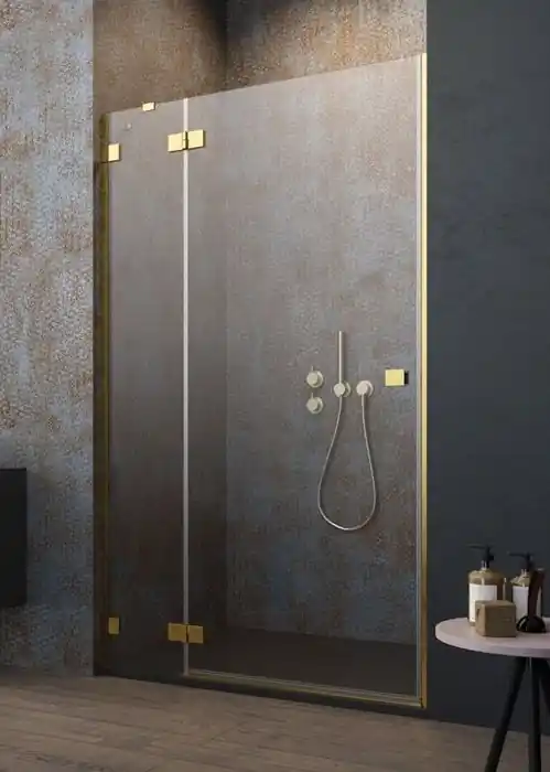 Radaway Essenza Pro Gold DWJ 120 B zuhanyajtó, arany színű zsanér 10099120-09-01LRadaway Olcsóbb