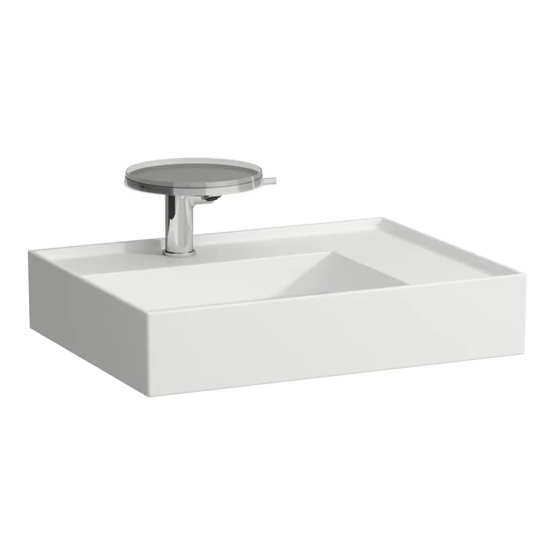 Végkiárusítás Laufen KARTELL BY LAUFEN 60x46 cm mosdó matt fehér H8103347571111Laufen
