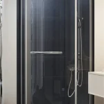 Biztonságos vásárlás Sanimix negyedköríves, keret nélküli nyílóajtós zuhanykabin 80x80x195 cm 22.1532TN-80/3Sanimix