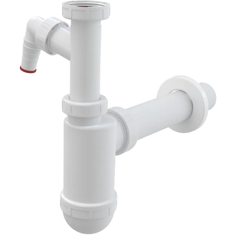 ALCA (Alcaplast) A43P Mosdószifon DN40 csatlakozóval, 5/4" hollandi anyávalAlcaplast Gyors kiszállítás