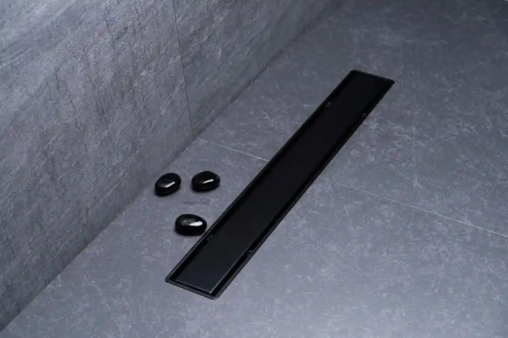 Szuper ajánlat Pestan Confluo Primo Compact Line Matte black zuhanyfolyóka, 550 mm 13702523Pestan