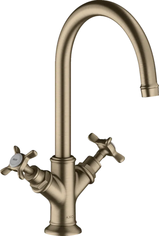 Biztonságos fizetés Hansgrohe AXOR Montreux kétkaros mosdócsaptelep 210 lefolyó-garnitúra nélkül, szálcsiszolt nikkel 16506820Axor