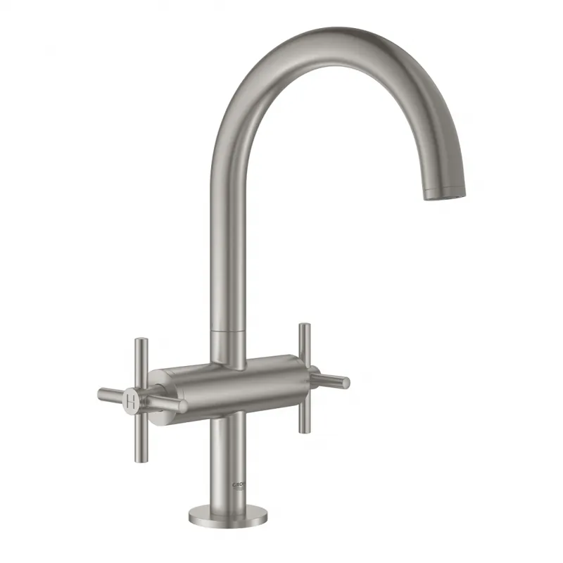 Grohe Atrio mosdócsaptelep L-es méret, matt szuperacél 21019DC3Grohe Biztonságos fizetés