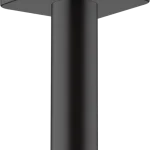 Újdonság Hansgrohe Vernis Shape mennyezeti csatlakozó 10 cm matt fekete 26406670Hansgrohe