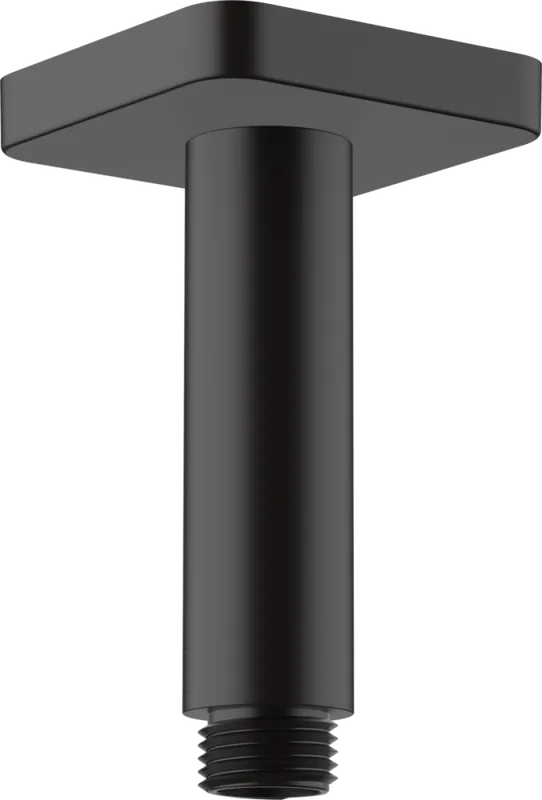 Újdonság Hansgrohe Vernis Shape mennyezeti csatlakozó 10 cm matt fekete 26406670Hansgrohe