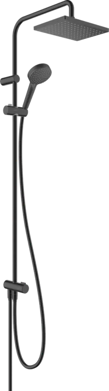 Hansgrohe Vernis Shape Showerpipe 230, 1 jet Reno EcoSmart zuhanyrendszer matt fekete 26289670Hansgrohe Különleges ajánlat