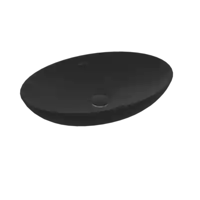 Újdonság Villeroy and Boch Loop & Friends Surface 62x42 cm ráültethető mosdó Ebony CeramicPlus felülettel 4A4801S5Villeroy & Boch