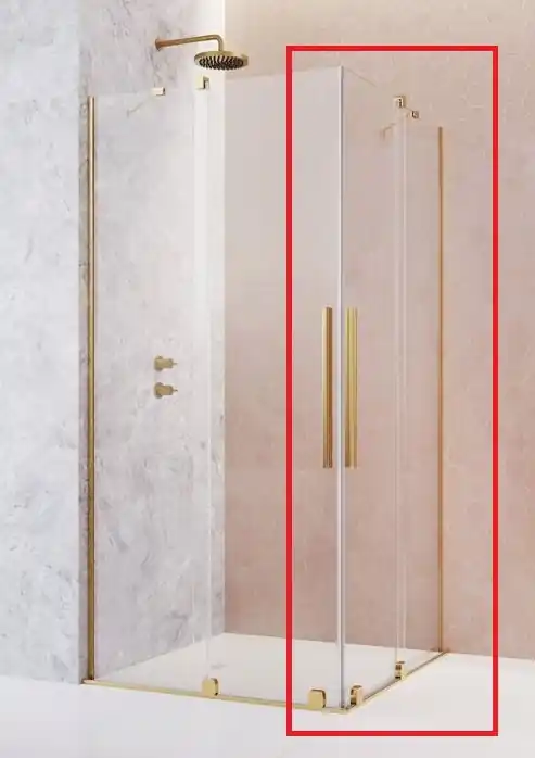 Radaway Furo Gold KDD 110 J zuhanykabin (egy ajtó), jobbos 10105110-09-01RRadaway Különleges ajánlat