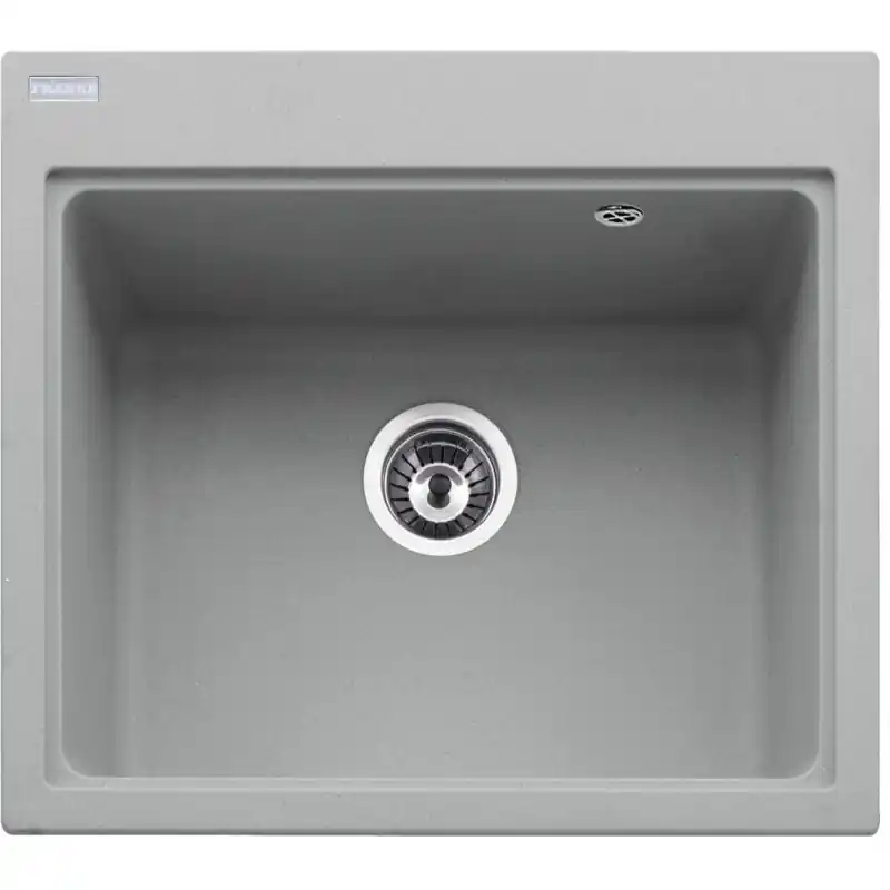 Kiárusítás Franke Kubus gránit mosogató 585x520 mm, szürke 114.0285.236Franke