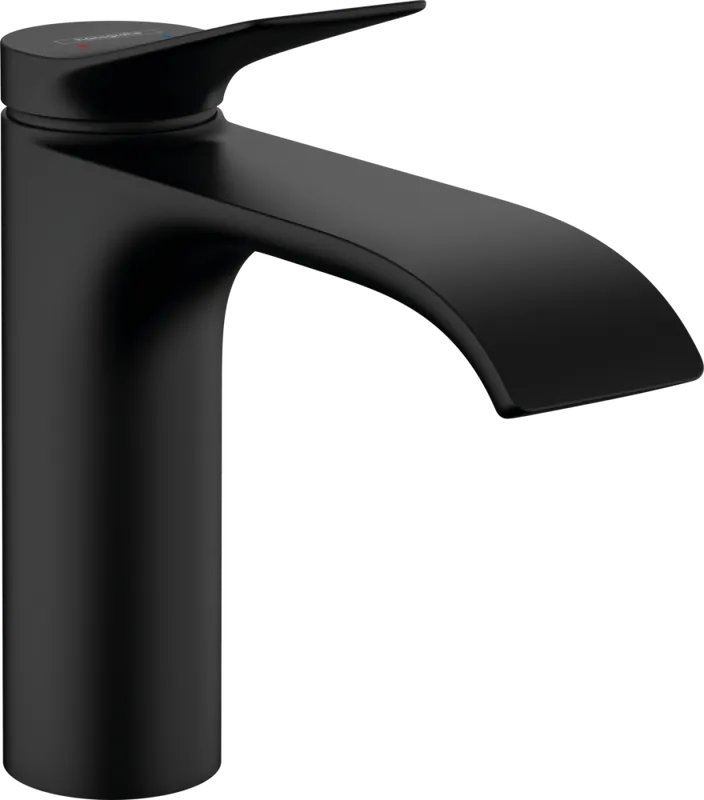 Hansgrohe Vivenis egykaros mosdócsaptelep 110, lefolyógarnitúra nélkül matt fekete 75022670Hansgrohe Szezonális akció