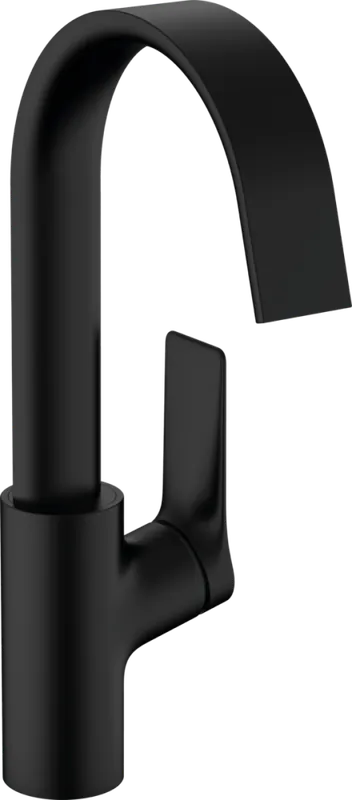 Prémium Hansgrohe Vivenis 210 egykaros mosdócsaptelep automata lefolyógarnitúrával, matt fekete 75030670Hansgrohe