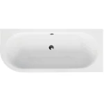 Besco AVITA 180x80 cm jobbos aszimmetrikus kád, fehér WAV-180-NPBesco Kiárusítás