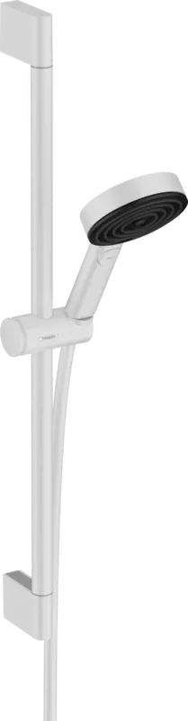 Vásárlói kedvenc Hansgrohe Pulsify Select zuhanyszett 105, 3 jet Relaxation, 65 cm-es zuhanyrúddal, matt fehér 24160700Hansgrohe