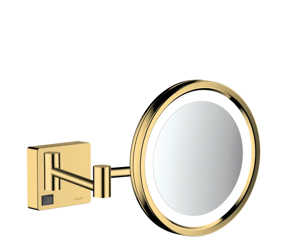 Hansgrohe AddStoris kozmetikai tükör LED világítással, polírozott arany hatású 41790990Hansgrohe Alacsony ár