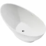 Wellis Affair White 178x78,5 cm öntöttmárvány szabadonálló kád matt fehér WK00181Wellis Legkelendőbb