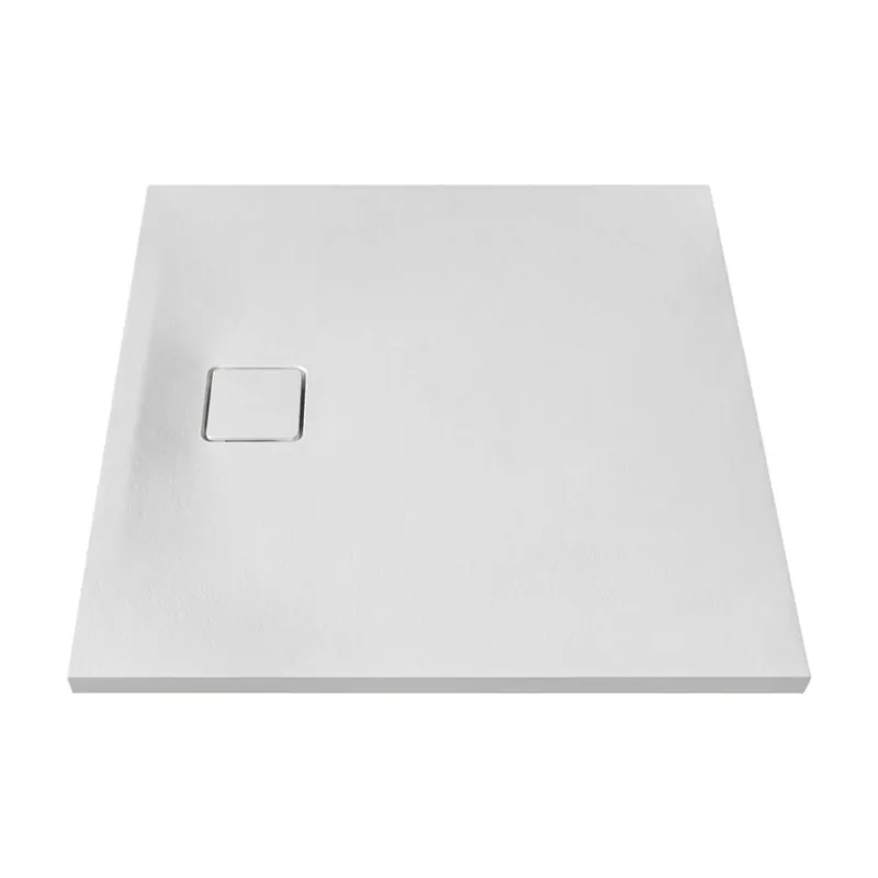 Outlet Marmy Loft öntött márvány zuhanytálca 90x100 cm, Prada White 80 7981 90 10 50Marmy