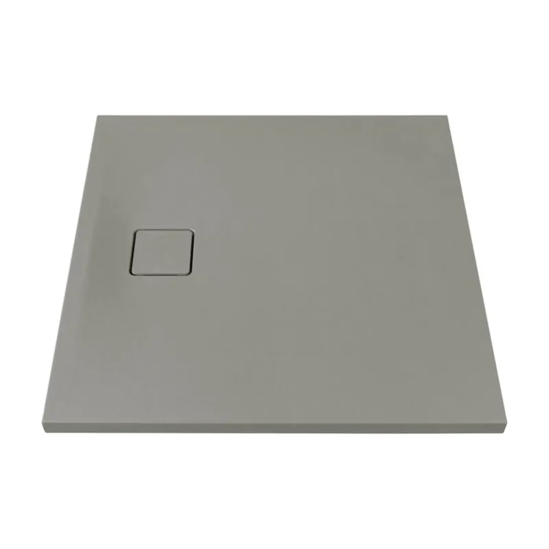 Vásárlói kedvenc Marmy Loft öntött márvány zuhanytálca 90x100 cm, Valentino Grey 80 7981 90 10 53Marmy