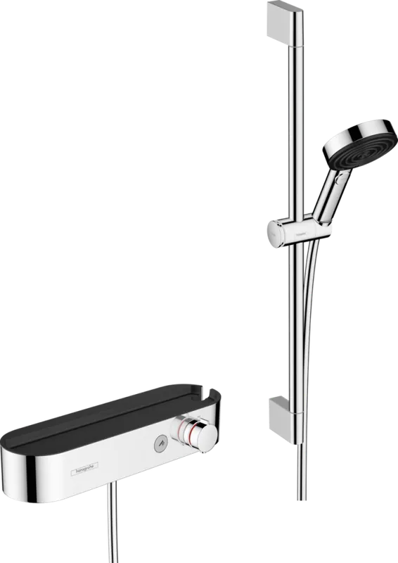 Gyors szállítás Hansgrohe Pulsify Select termosztátos zuhanycsaptelep és 105, 3 jet Relaxation zuhanyszett 24260000Hansgrohe