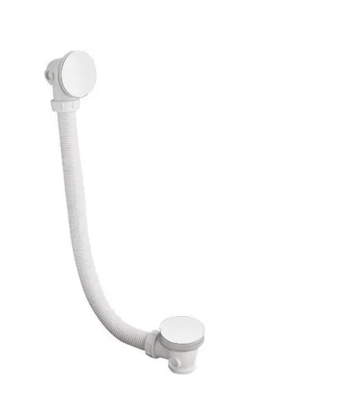 Gyors szállítás POLYSAN kád le- és túlfolyó, klik-klak, 900mm, dugó átm:72mm, fehér (71679W)Polysan