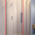 Radaway Furo KDD 100 B zuhanykabin (egy ajtó), balos 10105100-01-01LRadaway Korlátozott ajánlat