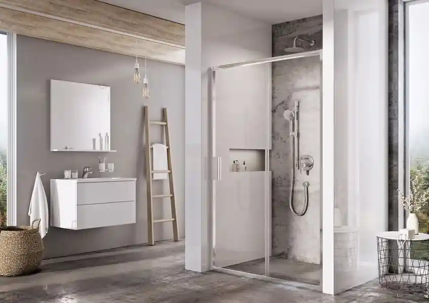 Ravak Blix Slim BLSDP2-110 zuhanyajtó krómhatású+Transparent X0PMD0C00Z1Ravak Olcsóbb