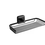 Ajánlat Roltechnik QUATTRO 23 cm-es rácsos szappantartó, matt fekete 430455Roltechnik