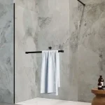 Radaway Modo New Black II Walk-in zuhanyfal törölközőtartóval, 95 cm 389095-54-01WRadaway Biztonságos vásárlás