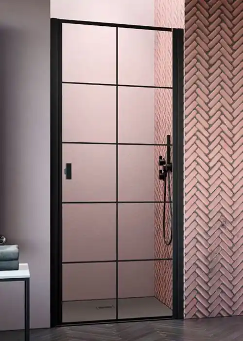 Radaway Nes Black DWJ I 90 J Factory fekete zuhanyajtó, jobbos 10026090-54-55RRadaway Akciós ár