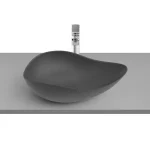 Akciós ár Roca Ohtake 54x37,5 cm pultra ültethető mosdó, onyx A327A13640Roca