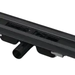 ALCA (Alcaplast) APZ101BLACK-850 BLACK Low zuhanyfolyóka peremmel perforált rácsokhoz, fekete-mattAlcaplast Népszerű