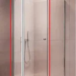 Expressz kézbesítés Radaway Eos KDJ II KDJ II 100B szögletes zuhanykabin (NEM komplett termék) 13799422-01LRadaway