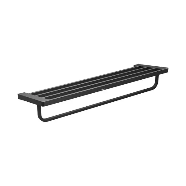 Kiárusítás Ravak 10° Black TD 330.20 Polcos törölközőtartó 63 cm, fekete X07P563Ravak