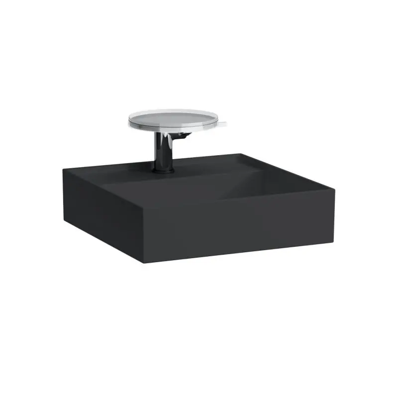 Laufen KARTELL BY LAUFEN 46x46 cm kézmosó, matt fekete H8183317161111Laufen Vásárlói kedvenc